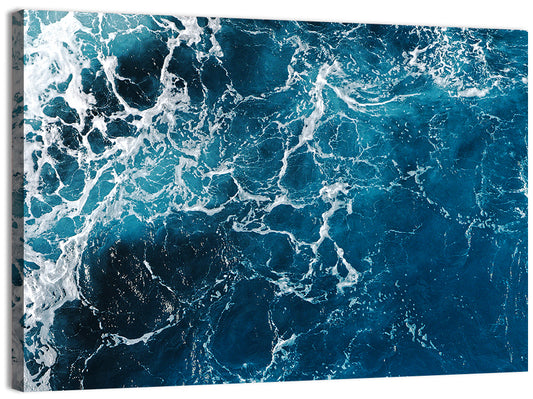 Aerial Sea Texture Wall Art