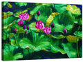 Impressionist Lotus Pond Wall Art