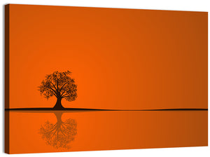 Autumn Tree Illustration Wall Art