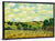 Farm Village Illustration Wall Art