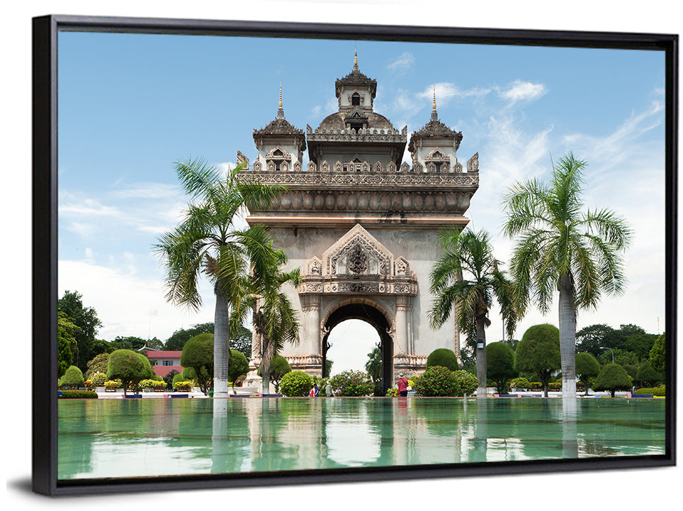 Patuxai Victory Gate Vientiane Wall Art
