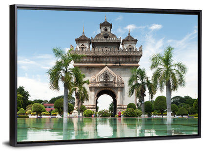 Patuxai Victory Gate Vientiane Wall Art