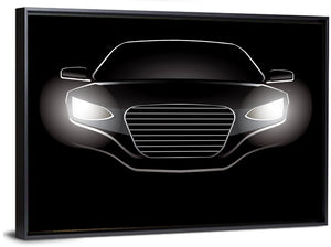 Car Illustration Wall Art