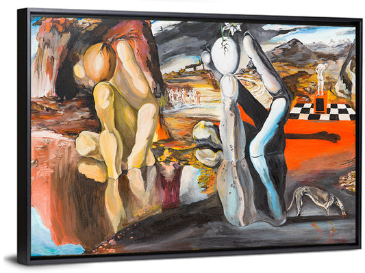 Metamorphosis of Narcissus Split Scene Wall Art