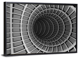 Metal Tunnel Abstract Wall Art