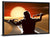 Night Rider In Desert Twilight Wall Art