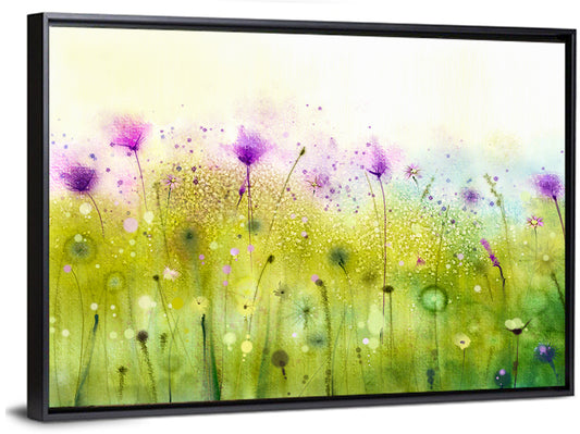 Cosmos Wildflower Meadow Wall Art