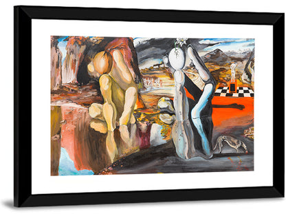 Metamorphosis of Narcissus Split Scene Wall Art