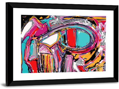 Elliptical Swirl Abstract Wall Art