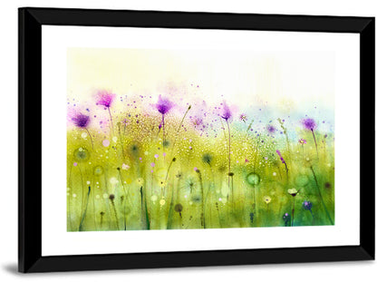 Cosmos Wildflower Meadow Wall Art