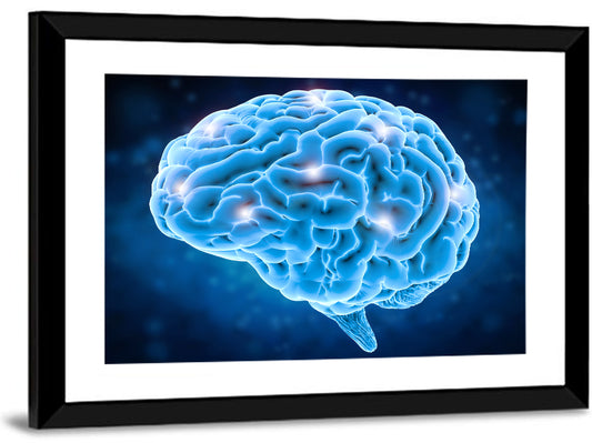 Brain Power Concept Wall Art