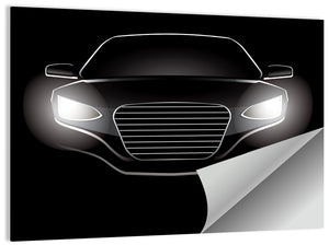 Car Illustration Wall Art