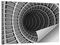 Metal Tunnel Abstraction Wall Art