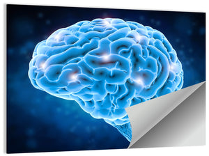 Brain Power Concept Wall Art