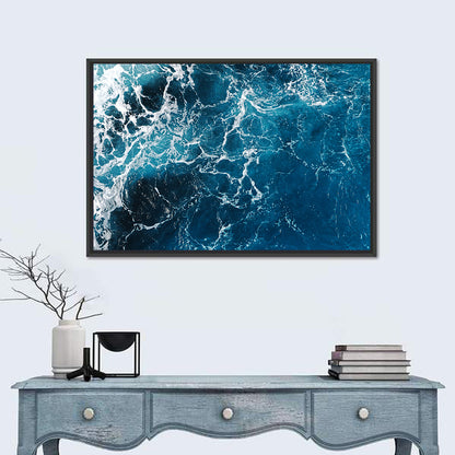 Aerial Sea Texture Wall Art