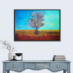 Lone Tree Illustration Wall Art