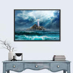 Rocky Island Lighthouse Wall Art