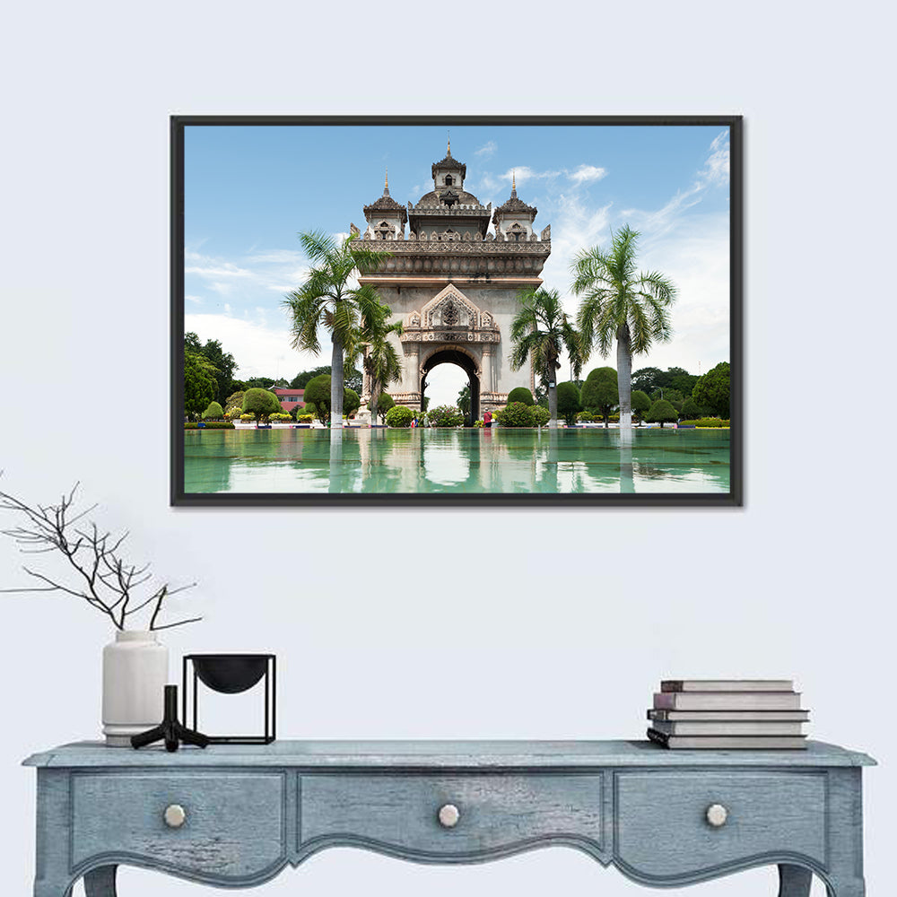 Patuxai Victory Gate Vientiane Wall Art
