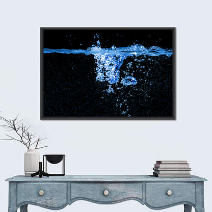 Underwater Bubble Motion Wall Art