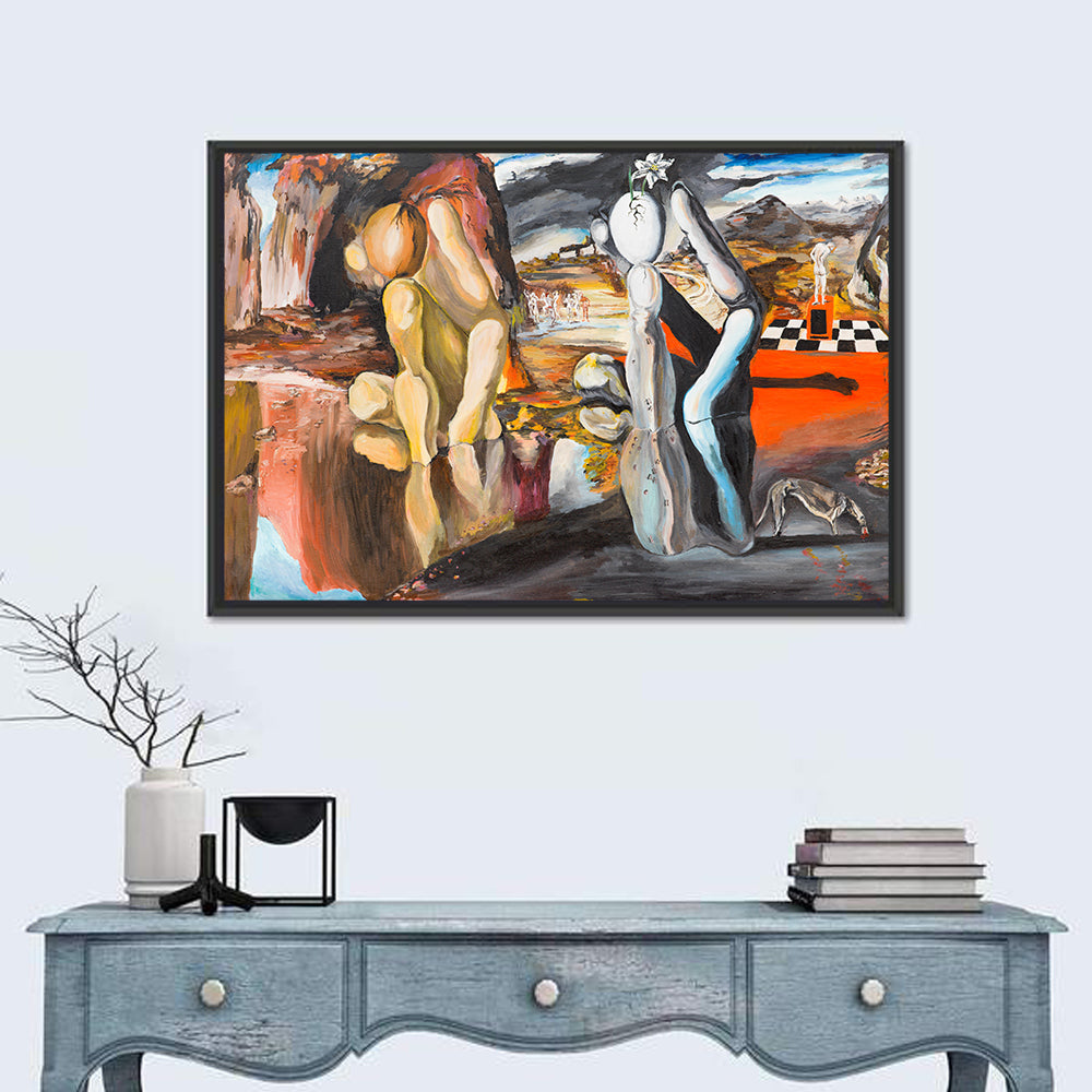Metamorphosis of Narcissus Split Scene Wall Art