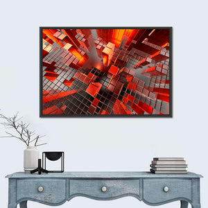 Future City Abstract Wall Art