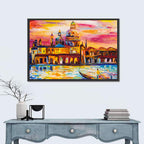 Venetian Sunset Oil Painting Wall Art