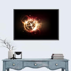 Steampunk Time Machine Concept Wall Art