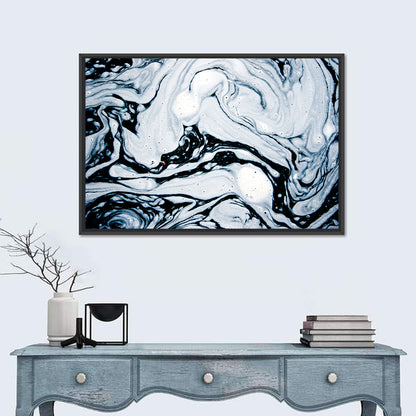 Foam Swirl Abstract Wall Art