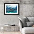 Rocky Island Lighthouse Wall Art