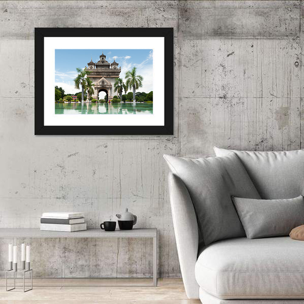 Patuxai Victory Gate Vientiane Wall Art