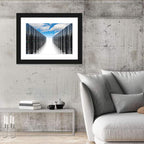 Data Center Corridor Cloudscape Wall Art