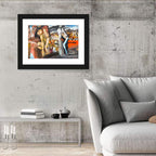 Metamorphosis of Narcissus Split Scene Wall Art