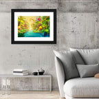 Fairy River with Snail Wall Art