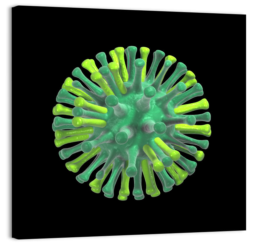 Bird Flu Microcell Wall Art
