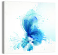 Blue Watercolor Butterfly Wall Art