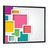 3d Square Abstract Wall Art