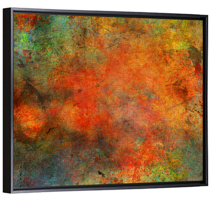 Bright Autumn Texture Wall Art