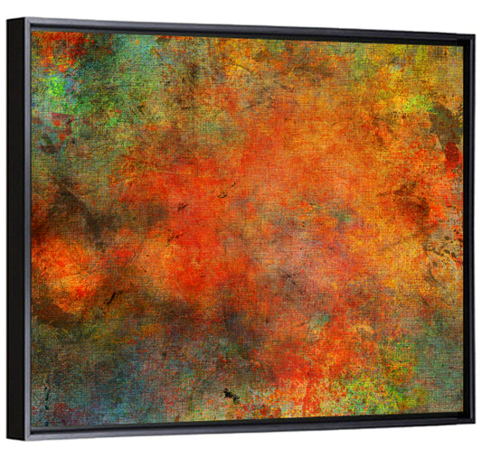 Bright Autumn Texture Wall Art