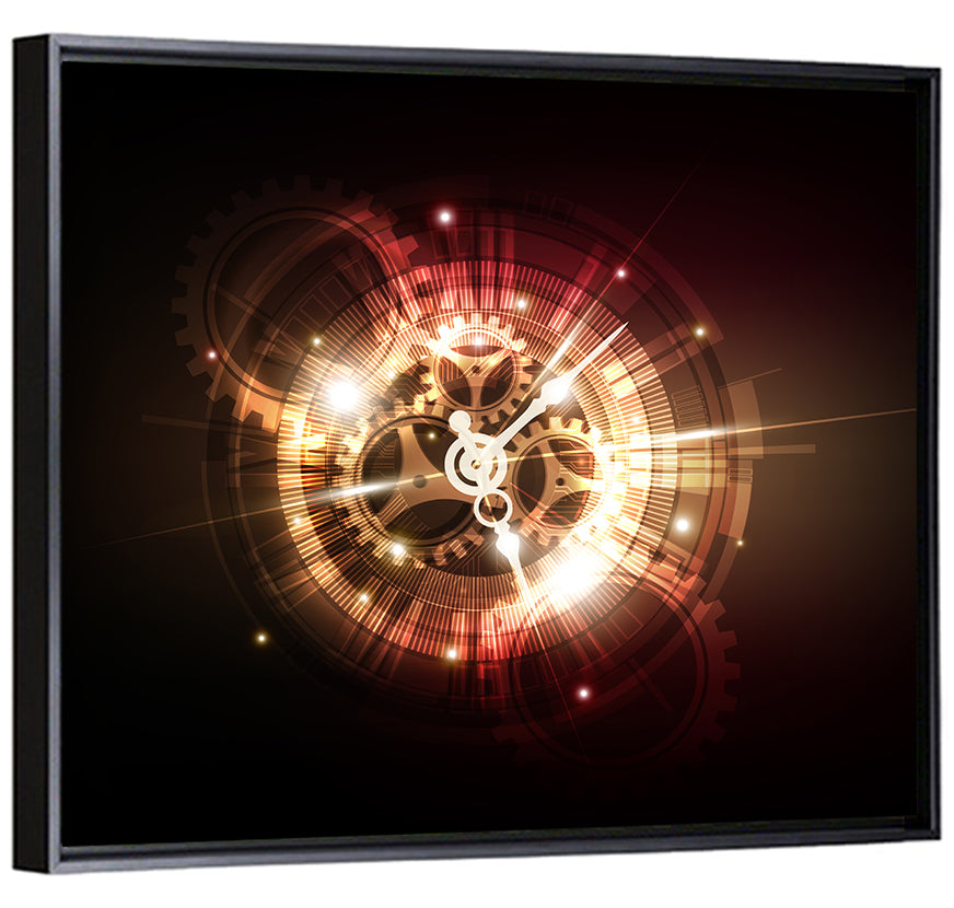 Steampunk Time Machine Concept Wall Art
