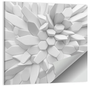 3d Geometric Polygons Wall Art