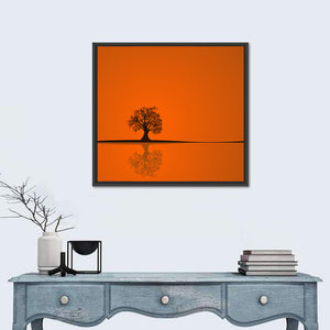 Autumn Tree Illustration Wall Art