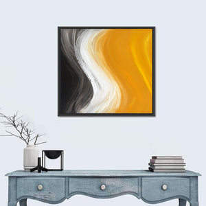 Oil Painted Curves Wall Art