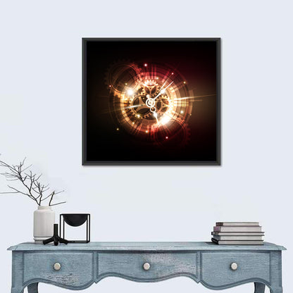 Steampunk Time Machine Concept Wall Art